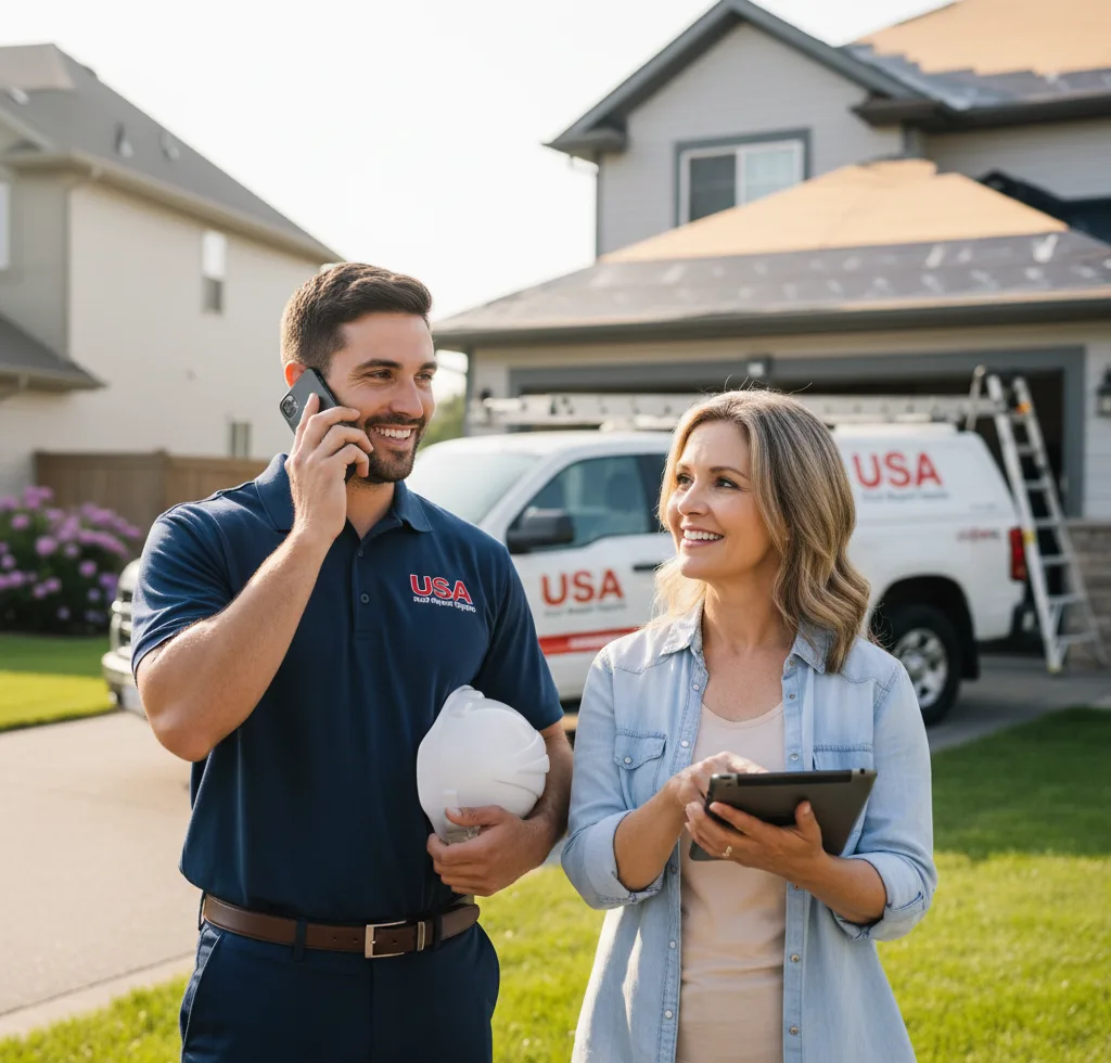 USA Roof Repair Experts customer support in Glenmora